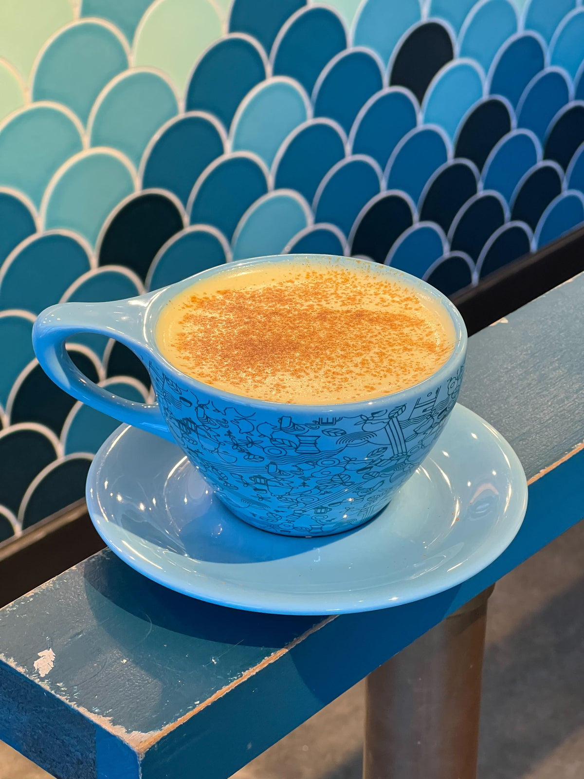Golden Milk Latte •