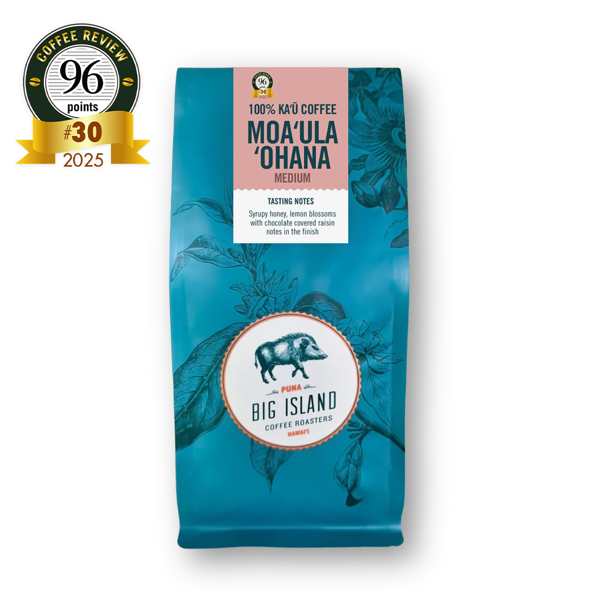 Ka'u Coffee Blend Medium Roast Hawaiian