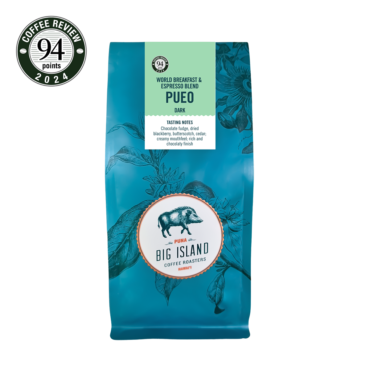 Espresso blend world breakfast coffee blend dark roast Pueo central american