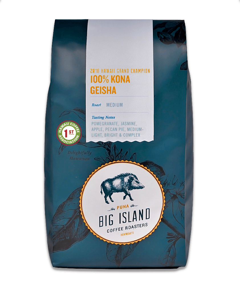 Kona Geisha Hawaii Coffee Grand Champion