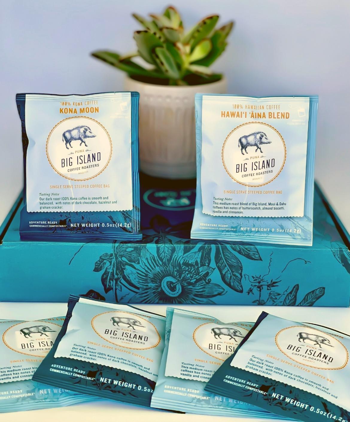 Single Serve Steeped Kona Coffee